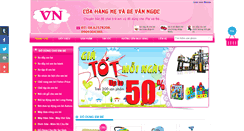 Desktop Screenshot of mevabevanngoc.com