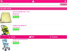 Tablet Screenshot of mevabevanngoc.com